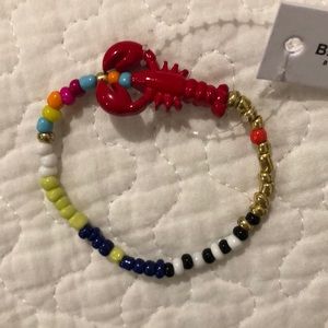Baublebar Beaded Lobster Stretch Bracelet New!